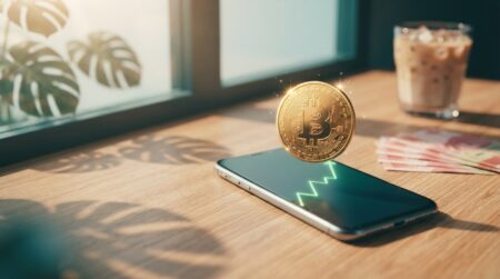 Membeli Bitcoin dengan rupiah lewat aplikasi di ponsel