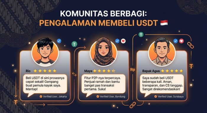 Pendapat Pengguna — Pengalaman Beli USDT di Indonesia