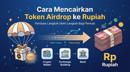 Cara mencairkan token airdrop crypto menjadi rupiah di Indonesia